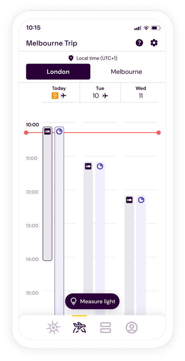 Phaze-App-Schedule-Overview